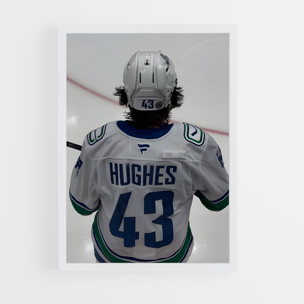 Poster Élan Glacé – affiche Hockey sur glace (vue 3)